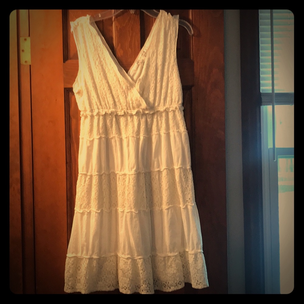 White summer dress
